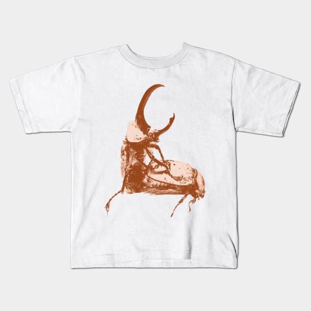 Beetles Kids T-Shirt by Banyu_Urip